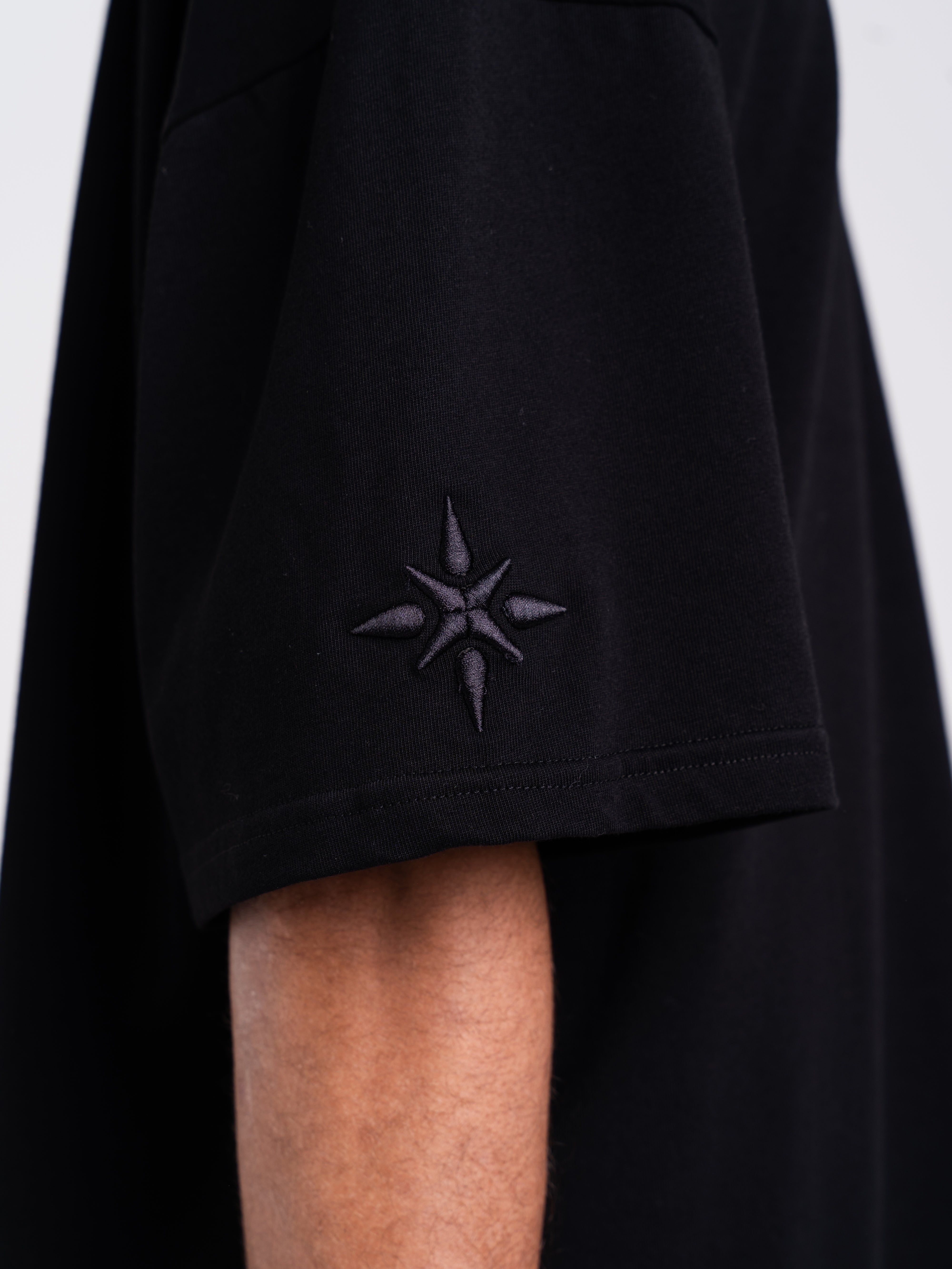 RAWSTAR Antares Cosmic Couture T-Shirt detail of label and batch number – limited edition.