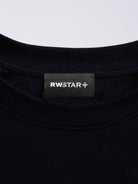 RAWSTAR Antares Cosmic Couture T-Shirt detail of premium fabric and stitching – Made in Italy.