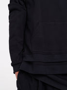 RAWSTAR Vega Star Sweatshirt side view – heavyweight fleece, modern silhouette, luxury streetwear.